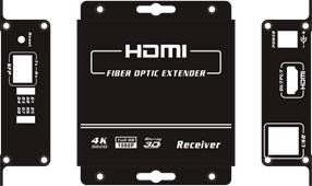 China 1080P HDMI KVM Fiber Optic Extender for sale