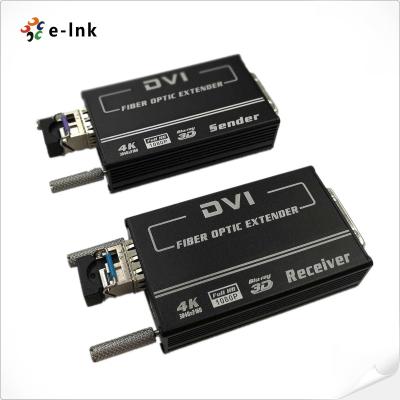 China Mini 4KX2K DVI Fiber Transceiver SM10-80KM EDID manual à venda