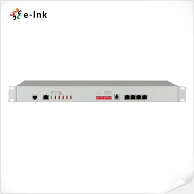 China 19 Inch 1U Fiber Optic Multiplexer 120Km Transmission Distance PDH Multiplexer for sale