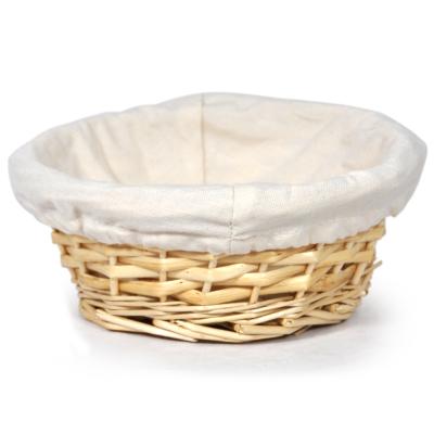 China 2020 New Design Brown Vintage Viable Color Customized Size Willow Garden Basket Viable Hot Sale for sale