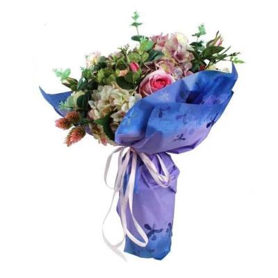 China Waterproof Shinewrap Custom Gift Wrap Paper Factory Florist Flower Bouquet Wrapping Paper for sale