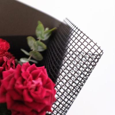 China High Quality Shinewrap Moistureproof Mesh New Products Polyester Wrapping Flower Bouquet Wrapping Factory for sale