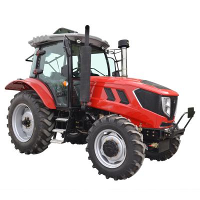 China Farms Agricultural Machinery Equipment 4wd 25 30 40 50 60 70 80 90 100 120 Hp 130hp 140hp 150hp 180hp 4x4 Tractor for sale