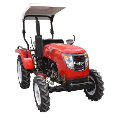 China Long Warranty Huaxia Mini Farm Tractor 40 Hp 4wd With Farm Attachment for sale