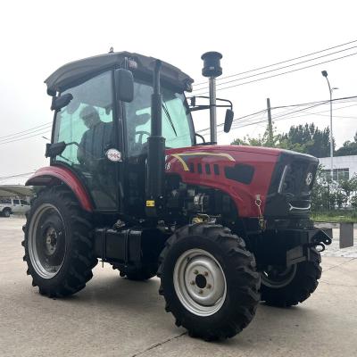 China Farms New Model Heater Cab 50 60 Hp 4wd Agriculture Farm Diesel Tractor for sale