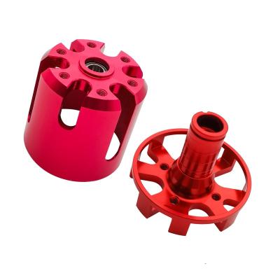 China Professional Customized Machinery Parts CNC Processing UAV Motor Housing Brushless Motor Aluminum Housing for sale