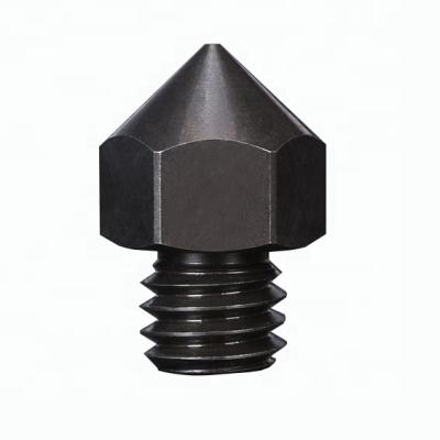 China High Quality Machinery Parts Nozzle For 3d Printer Components 3d Printer Nozzle Tube Desktop CNC Machining 3d Printer Raised Nozzle for sale