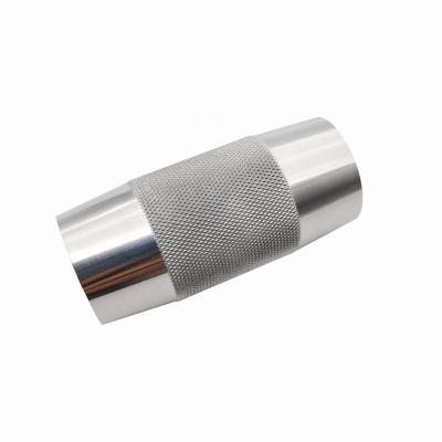 China CNC Aluminum High Precise Machining Part Knurled Manufacturers CNC Aluminum Alloy Turning Knurled Parts for sale