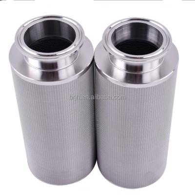 China High Quality And Low Price 316 Stainless Steel Polymer Filter Element Reusable Melting Candle High Quality And Low Price Hotels Liquid Filter for sale