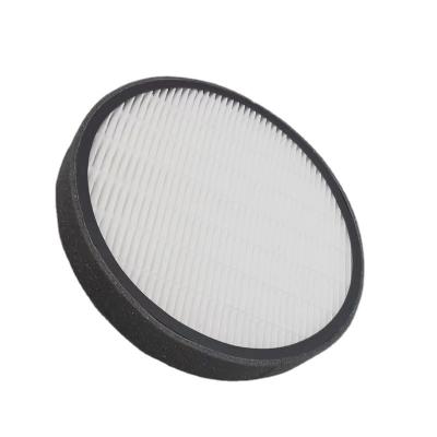 China Hotels Home Use Air Purifier Pleated Glass Fiber Round HEPA H12 H13 Air Filters For LG Air Purifier Filter for sale