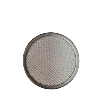 China 5,10,15,20,25,30,40,50,60,70,80,90,100,200,300,400 micron reusable and washable rimmed 316 stainless steel wire mesh filter disc for sale