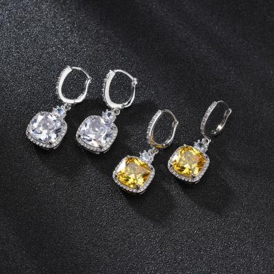 China FASHIONABLE Wild Zircon Earrings Fashion Ear Studs Europe And America Micromounting Atmosphere Female Personality for sale