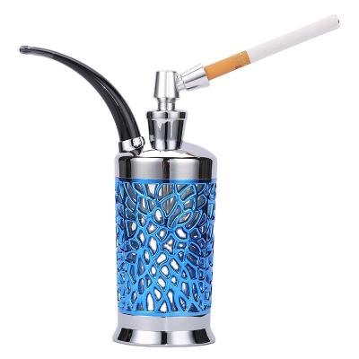 China Wholesale Double Hookah Shisha Smoking Hookah Filter Hose Health Water Pipe Manufacturer Smoking Supply Daily Set for sale