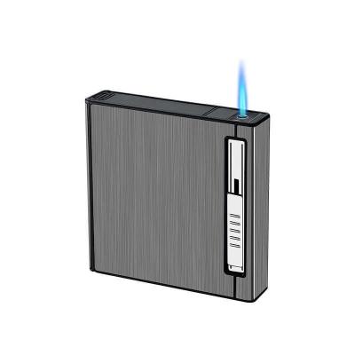 China Traditional healthy and convenient automatic cigarette lighter, fancy lighter, built-in cigarette holder and direct lighter for sale