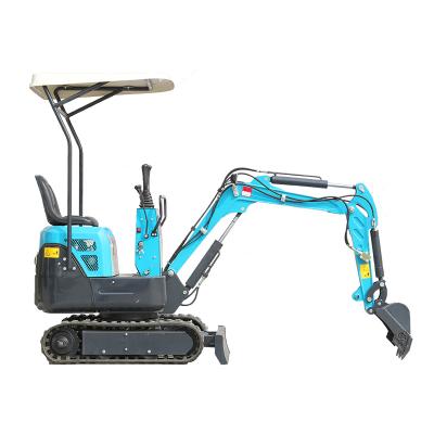 China Chinese factory new design crawler excavator bagger 1.0ton mini excavator for sale