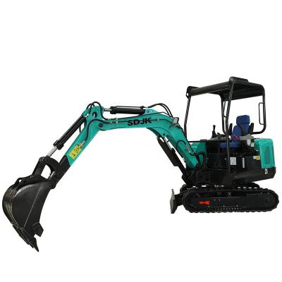 China JKW-25 Hotels CE EPA High Sensitivity Mini Hydraulic Excavator Powerful Digger Backhoe Loader for sale