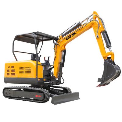 China Small Digger Crawler Hydraulic Mini Excavator New Hotels JKW-35 Brand CE Mini Dagger Farm Garden Excavator ISO Certification for sale