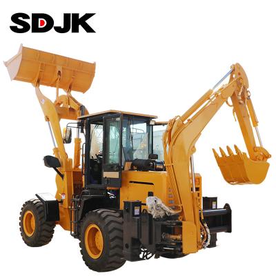 China Factory Factory JK15-26 Mini Wheel Articulated Backhoe Loader For Sale for sale