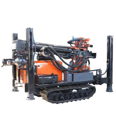 China Cultivate 180m Diesel Engine Water Well Drilling Rig Machine for sale