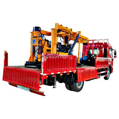 China Construction worksÂ   Free shipping! XYC-3 truck mounted water well drilling rig for sale