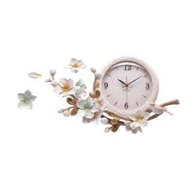 China High Quality Soft Natural Handmade Wall Clock Custom Resin Eco-Friendly Resin Handing Clock for sale