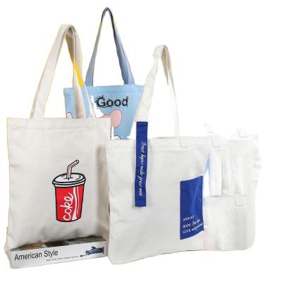 China 100% Eco-Friendly Custom Handmade Canvas Bags, Custom Logo Eco-Friendly Printed Canvas Square Handle Shipping Tote Bag for sale