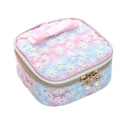 China Girls Towel Coin Sorting Cases Mini Purse Zipper Travel Storage Bag Eco-friendly Makeup Bag for sale