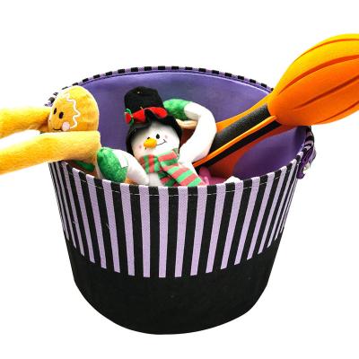 China High Quality Halloween Tote Bag Price Good Price Halloween Pumpkin Bucket Pumpkin Candy Bucket for sale