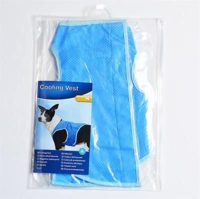 China Sustainable Hot Sale Dog Amazon Cooling Vest Dog Clothes Summer Dog Harness for sale