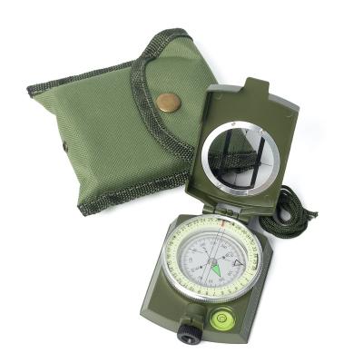 China Outdoor Camping Professional Water Proof Navigation Prismatic Fluorescent Compass For Guide for sale