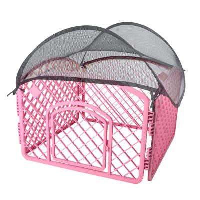 China Breathable Portable Pet Tent Game Dog Sleep Barrier Pet Carrier Tent Kennel for sale