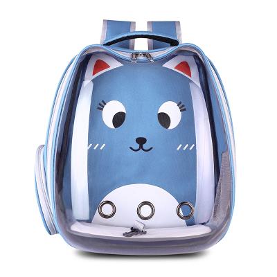 China Breathable lightweight and breathable full window cat bag for sale