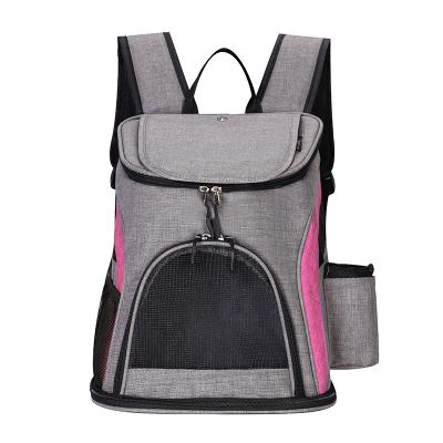 China Breathable Color Pet Backpack Sunshade Popular Cat Bag for sale