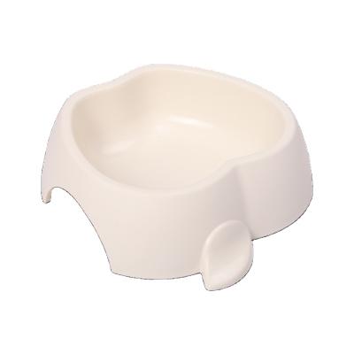 China Custom Non Slip Dog Cat Food Plastic Pet Bowl With Apple Shape Water Feeder For Sale for sale