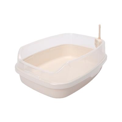 China Sustainable Extra Large Open Open Cat Litter Box for sale