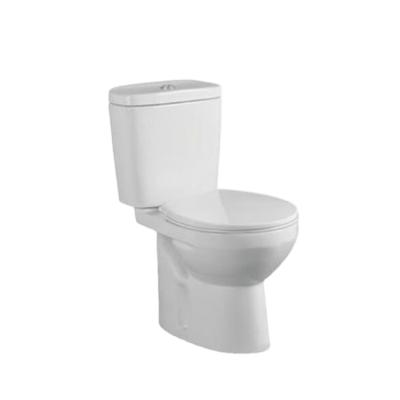 China Hot Sale Chinese Double-Flow WC Bathroom Ceramic Two Piece Toilet Floor Standing for sale