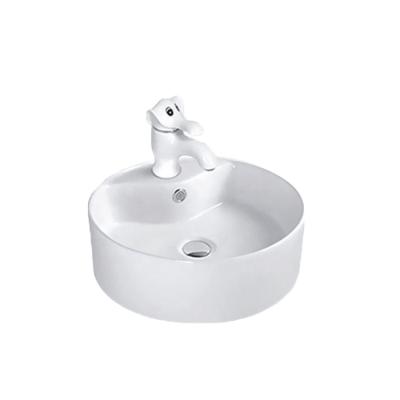 China Modern Kids Round Ceramic Bathroom Wash Basin Baby Basin for sale