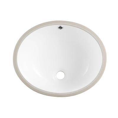 China Modern American Standard CH1613 Undermount Oval Sink Bathroom Sink for sale