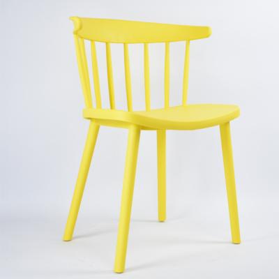 China Modern small pp dining plastic chair in usa for sale mold with green back mold upholstery designed wholesale cheap indoor chairs for sale