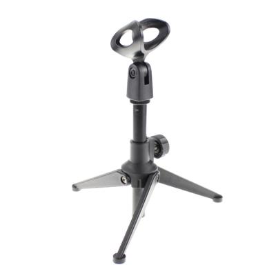 China Heavy Duty Microphone Karaoke Microphone Holder Tripod Stand Holder Microphone for sale