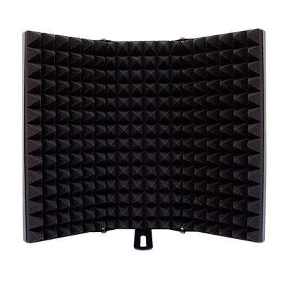 China 3 Doors Reflection Filters Recording Studio Metal MIC Microphone Isolation Sound Shield Mancas01 for sale