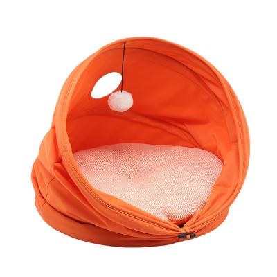 China Travel Factory Manufacture Dog Pet Bed Oxford Cloth Cylinder Nest Miscellaneous for sale