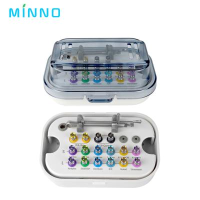 China MINNO Dental Implant Screwdriver Set 10-70NCM Torque Wrench Repair Tools for sale