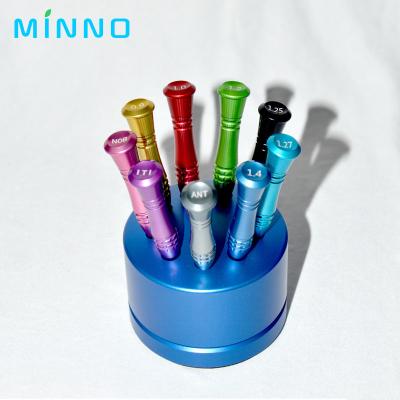 China Dental Mechanic Implant Screwdriver Kit Dental Implant Tools 9pcs Dental Screwdriver Micro Screwdriver Dentist Instrument High Quality for sale