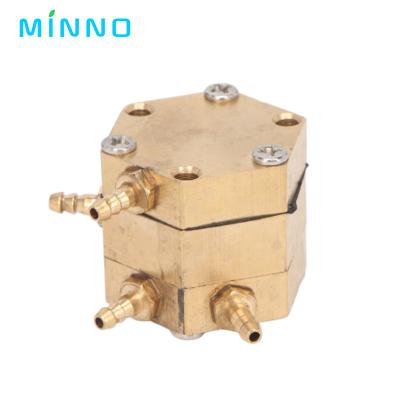 China Dental Water Valve Regulator Hexagonal Easy Install Dental Water Pressure Valve Copper High Passability Firm for sale