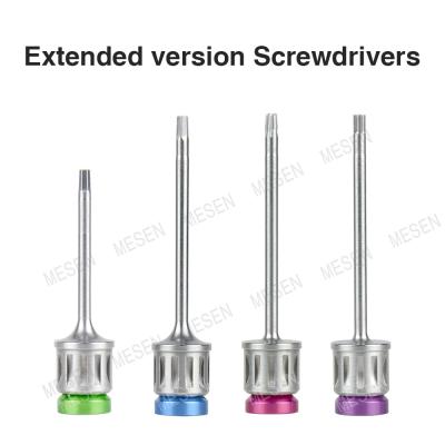 China Dental Extended Version Implant Screwdrivers Universal Prosthetic Kit 30mm 37mm for sale