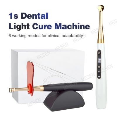 China 1s Dental Light Cure Machine dental light Curing Lamp For Resin Wireless light cure machine Blue Wavelengths light cure dental for sale