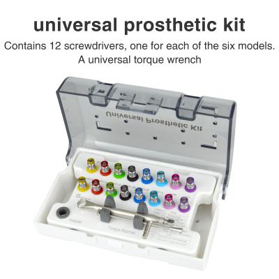 China Universal Prosthetic Kit 16 screws and a universal wrench Precise dimensions /Abrasion resistant for sale