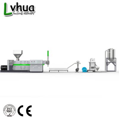 China Factory Lvhua PE PP PA66 PC EPS Cost Plastic Recycling Machine Pelletizing Line for sale