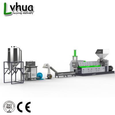 China Factory Lvdao Lvhua Recycling Machine Plastic Pelletizing Machine For PP Pallets Pipes Flakes Granulation for sale